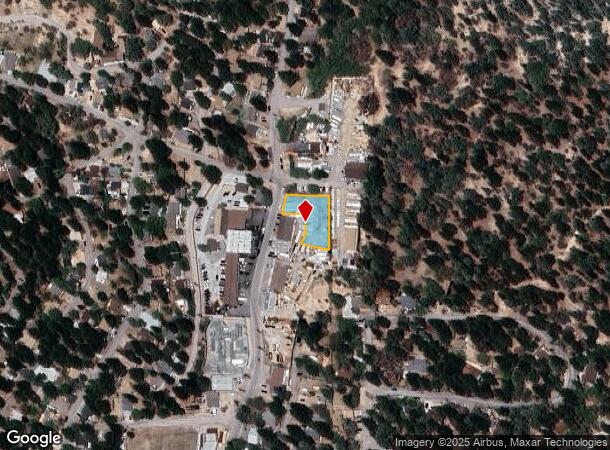 2455 Hunsaker Dr, Running Springs, CA Parcel Map