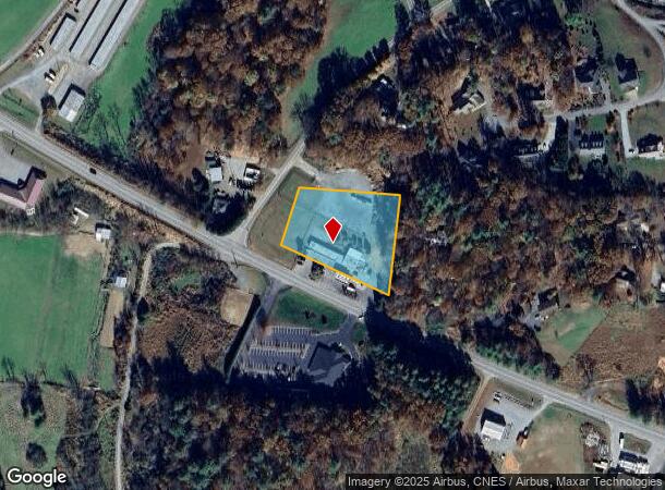 7599 Nc Highway 213, Mars Hill, NC Parcel Map