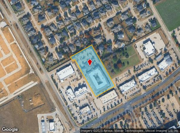354 Matlock Rd, Mansfield, TX Parcel Map
