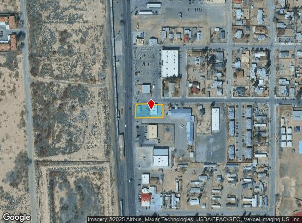 601 Main St, Anthony, TX Parcel Map