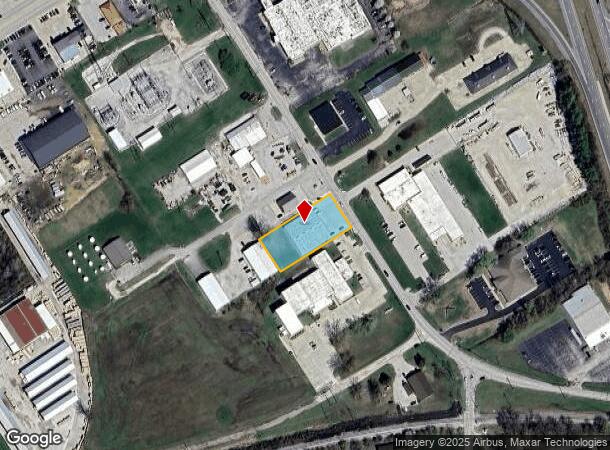  707 Old Wheatland Rd, Vincennes, IN Parcel Map