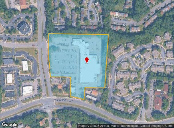  12241 Hedges Run Dr, Woodbridge, VA Parcel Map