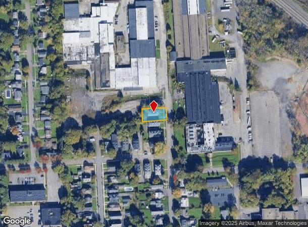213 Lamson St, Syracuse, NY Parcel Map