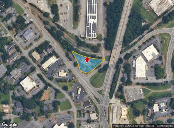 1350 Church Street Ext Ne, Marietta, GA Parcel Map