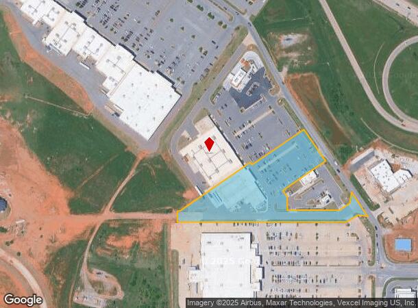 821 N Czech Hall Rd N, Yukon, OK Parcel Map