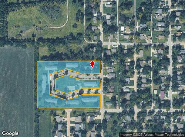 1 W Canterbury Ct, Ottawa, KS Parcel Map