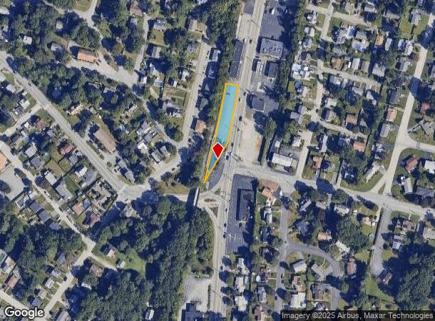  915 Oaklawn Ave, Cranston, RI Parcel Map