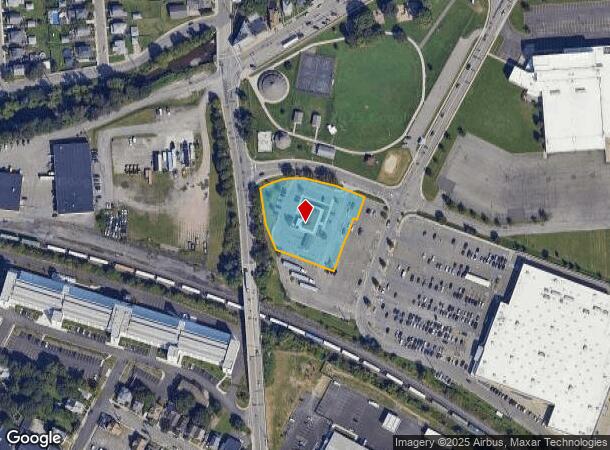 100 Pavillion Rd, Johnson City, NY Parcel Map