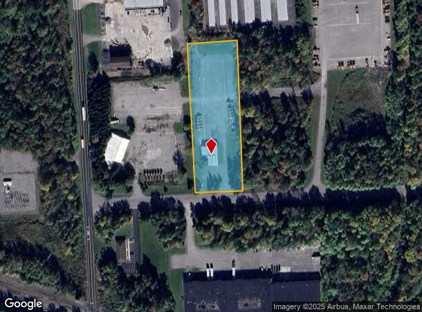  2740 Brundage Rd, Baldwinsville, NY Parcel Map