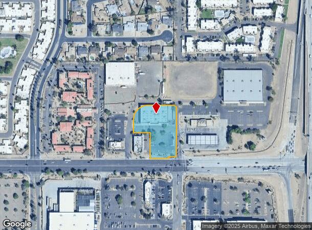  2810 W Thunderbird Rd, Phoenix, AZ Parcel Map