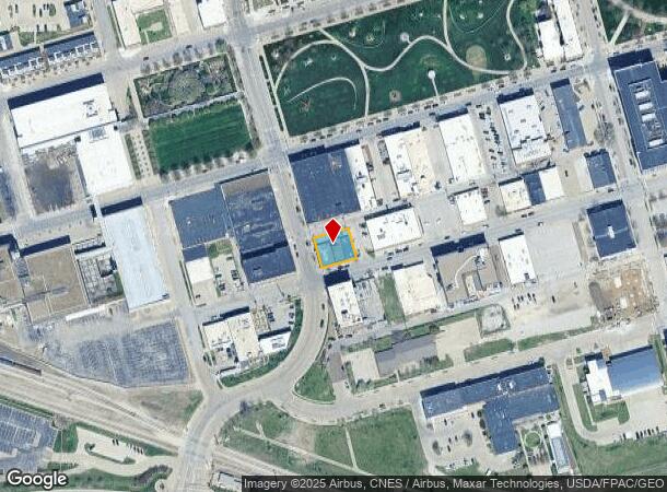 1433 Walnut St, Des Moines, IA Parcel Map