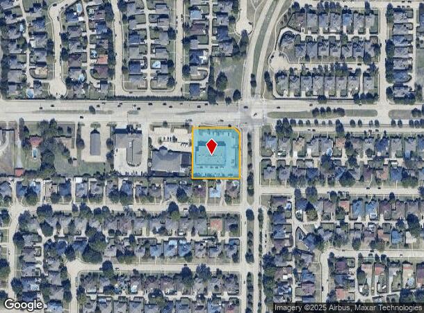  1228 E Exchange Pkwy, Allen, TX Parcel Map