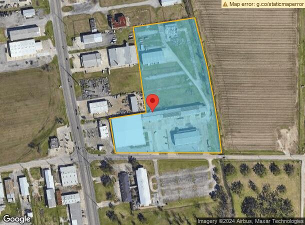  209 E Woodlawn Ranch Rd, Houma, LA Parcel Map