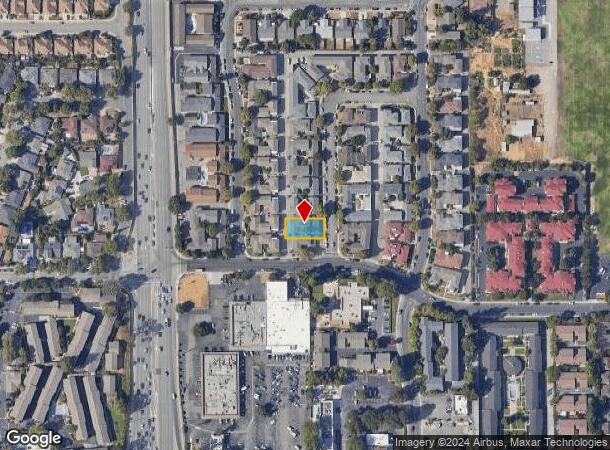  862 Gallatin Dr, Santa Clara, CA Parcel Map