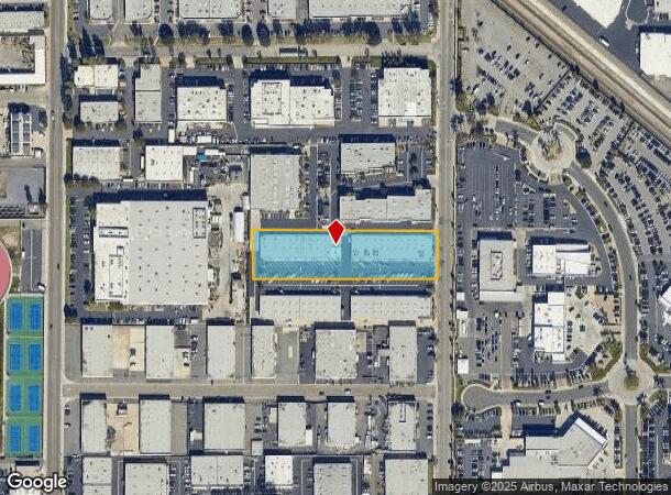 1408 Ritchey St, Santa Ana, CA Parcel Map
