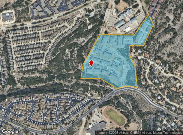  1703 Evans Rd, San Antonio, TX Parcel Map