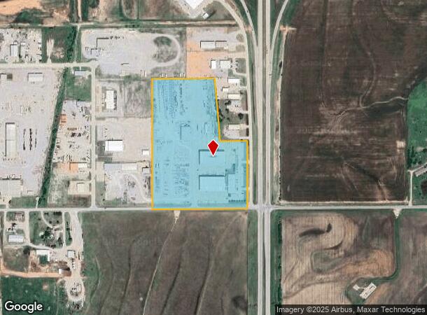 3900 S Highway 81 Service Rd, El Reno, OK Parcel Map