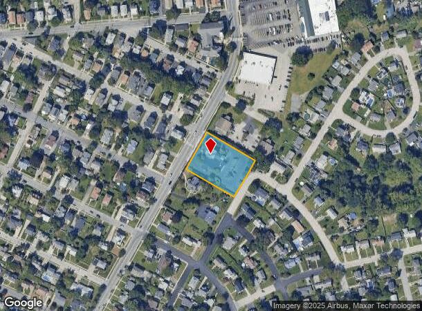  600 Pontiac Ave, Cranston, RI Parcel Map