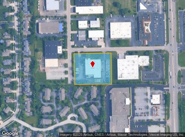  19701 97Th Ave, Mokena, IL Parcel Map