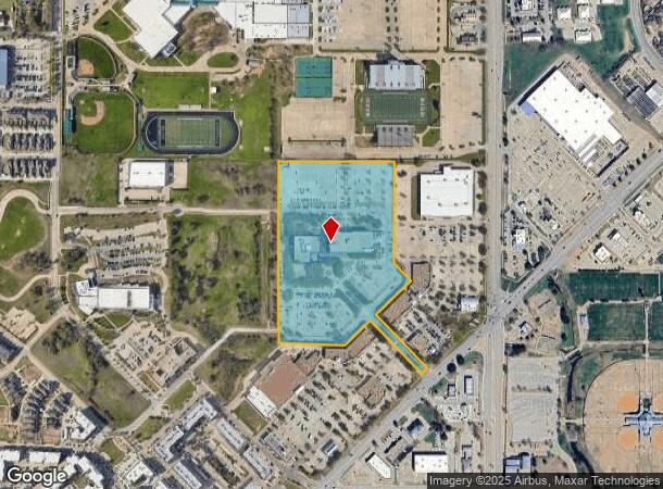  9151 Boulevard 26, North Richland Hills, TX Parcel Map