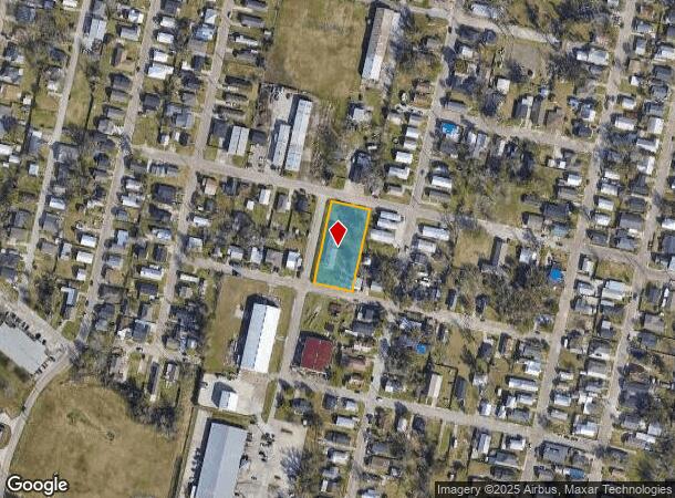 605 Bragg St, Houma, LA Parcel Map