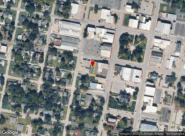  119 W Wea St, Paola, KS Parcel Map