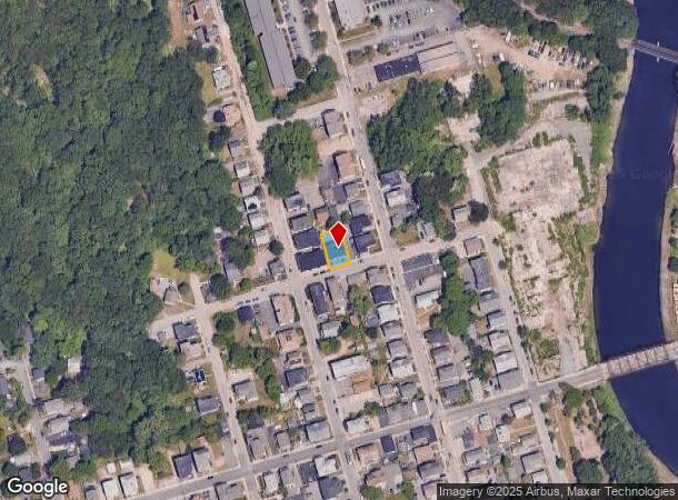 75 Chestnut St, Woonsocket, RI Parcel Map