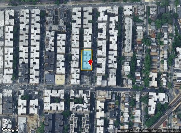 2161 Barnes Ave, Bronx, NY Parcel Map