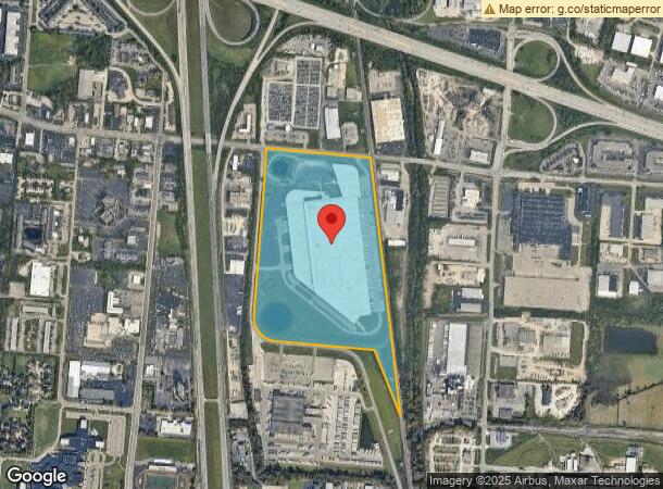  2101 E Kemper Rd, Cincinnati, OH Parcel Map