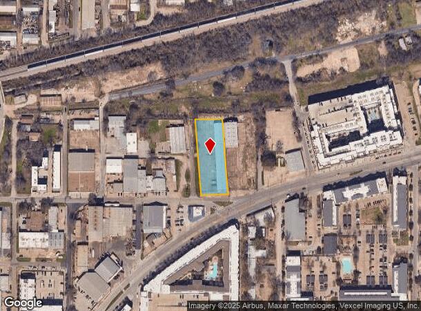  511 W Commerce St, Dallas, TX Parcel Map