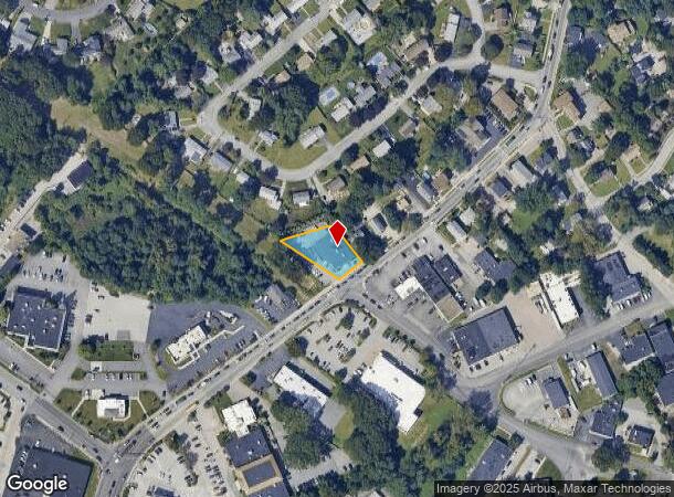  1125 Pontiac Ave, Cranston, RI Parcel Map