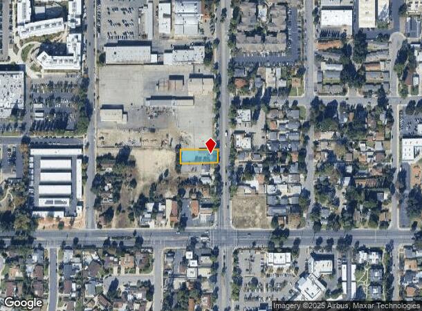 233 S Indian Hill Blvd, Claremont, CA Parcel Map