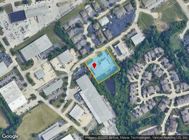 2070 Exchange Dr, Saint Charles, MO Parcel Map