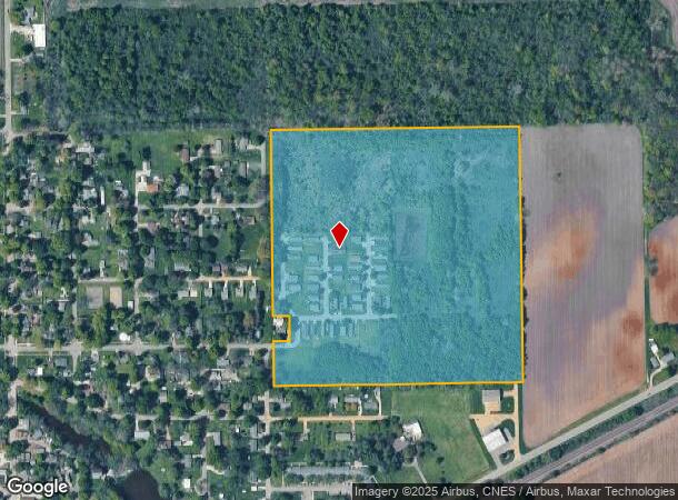 501 Jefferson St, Bellevue, MI Parcel Map