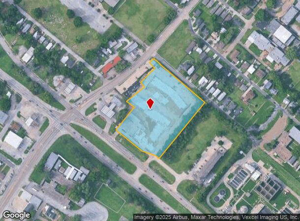  1421 Se Evangeline Trwy, Lafayette, LA Parcel Map