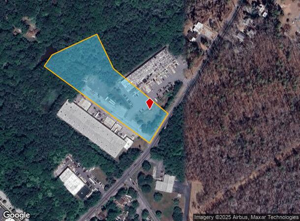 645 S Mill Rd, Absecon, NJ Parcel Map