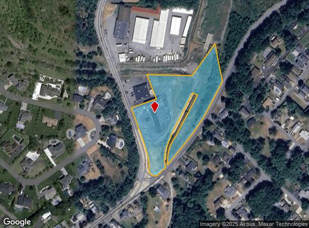  30 Stracham Rd, Olyphant, PA Parcel Map