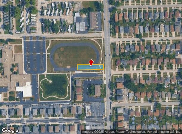8030 S Roberts Rd, Bridgeview, IL Parcel Map
