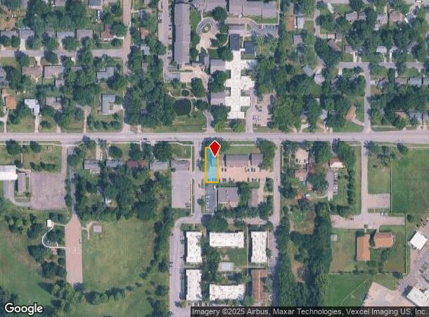  1615 Sw 37Th St, Topeka, KS Parcel Map