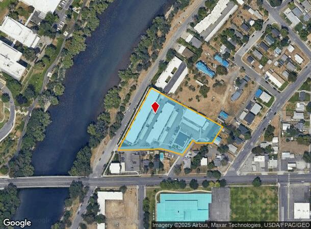  1608 E South Riverton Ave, Spokane, WA Parcel Map