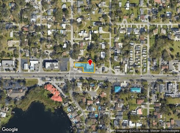  3021 W Waters Ave, Tampa, FL Parcel Map