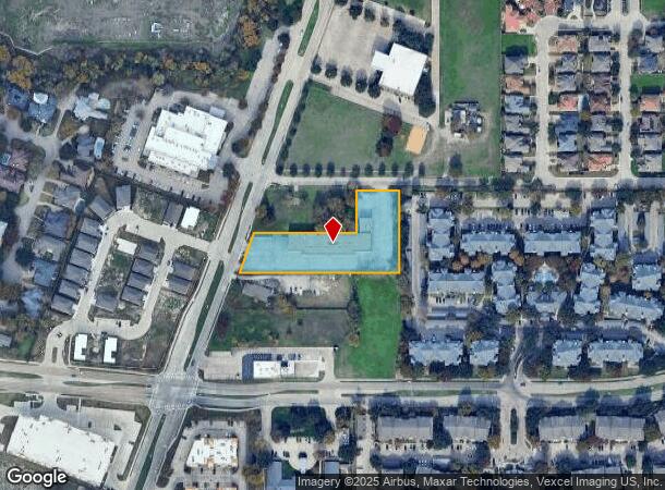 909 Abrams Rd, Richardson, TX Parcel Map