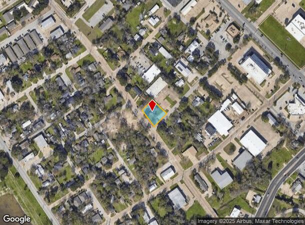  400 Oak St, Bryan, TX Parcel Map