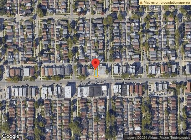  7708 W Belmont Ave, Chicago, IL Parcel Map