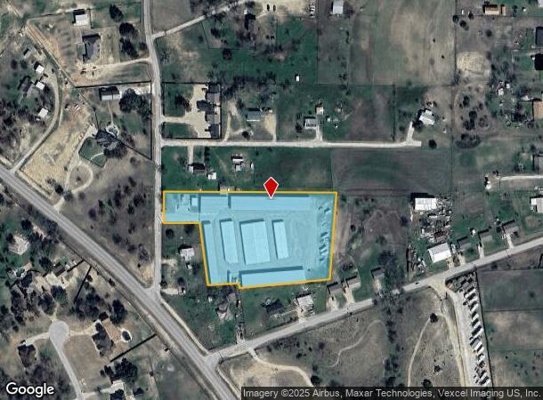 2045 Johnson Bend Rd, Weatherford, TX Parcel Map