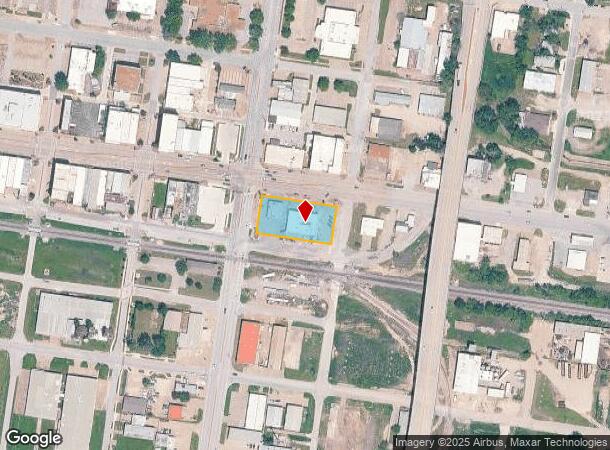 300 E Moore Ave, Terrell, TX Parcel Map