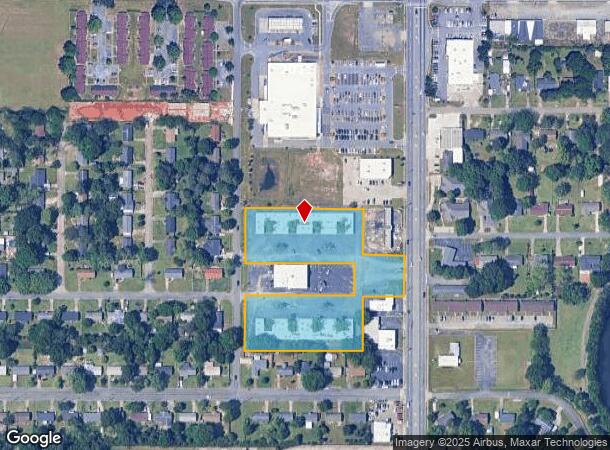  507 N Houston Rd, Warner Robins, GA Parcel Map