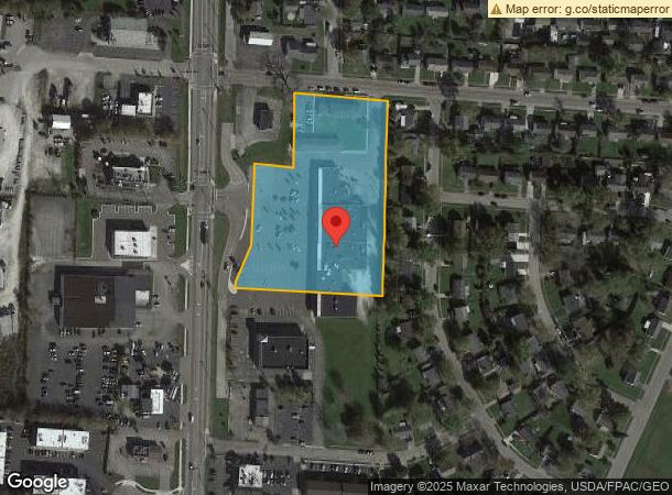  640 S Dayton Lakeview Rd, New Carlisle, OH Parcel Map