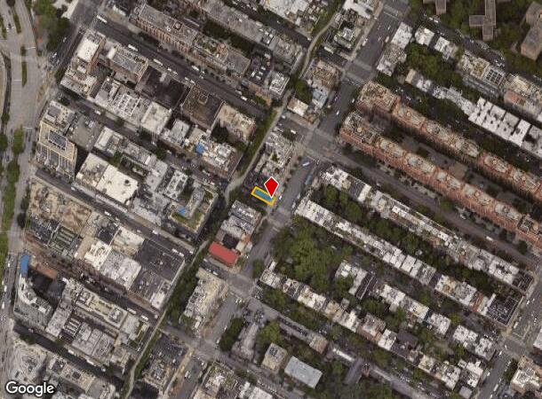  203 10Th Ave, New York, NY Parcel Map