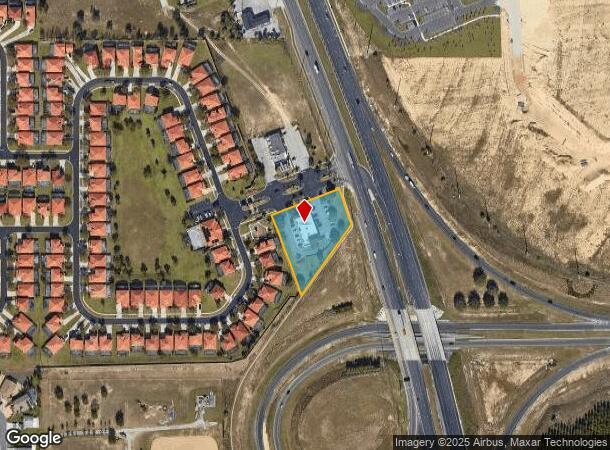 16908 High Grove Blvd, Clermont, FL Parcel Map